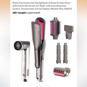 Shark FlexFusion - Complete Set (Dryer, straightener, curlers etc.)